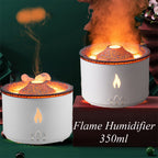 Volcano Flame & Jellyfish Mist Ultrasonic Aromatherapy Diffuser