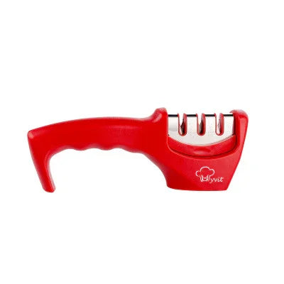 Professional 3-Stage Diamond & Tungsten Steel Kitchen Knife Sharpener
