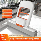 Handheld Mini Foldable Squeeze Mop | Self-Wringing Desktop Sponge Cleaner