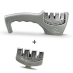 Professional 3-Stage Diamond & Tungsten Steel Kitchen Knife Sharpener