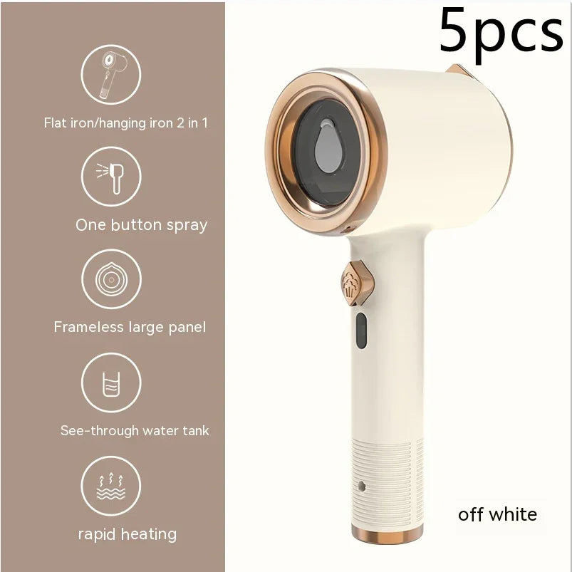 Portable Mini Titanium Panel Garment Steamer | Handheld Travel Steam Iron
