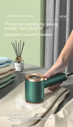 Portable Mini Titanium Panel Garment Steamer | Handheld Travel Steam Iron