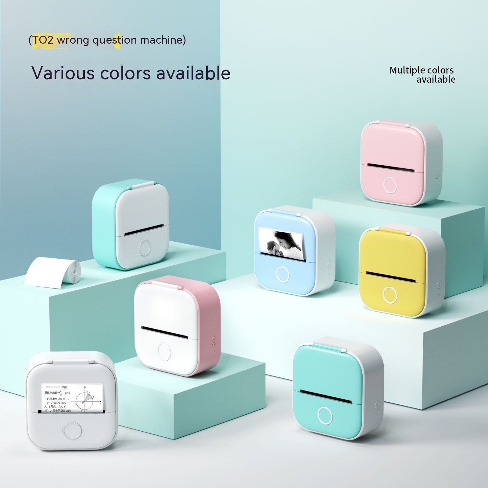 Phomemo T02 Portable Mini Inkless Thermal Printer