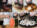 Professional Bear Claw Meat Shredders for BBQ & Roasts