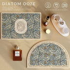 Scandinavian Retro Diatom Mud Ultra-Absorbent Bath Mat