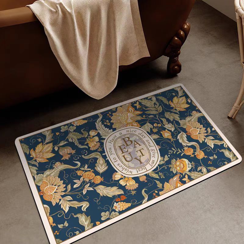 Scandinavian Retro Diatom Mud Ultra-Absorbent Bath Mat