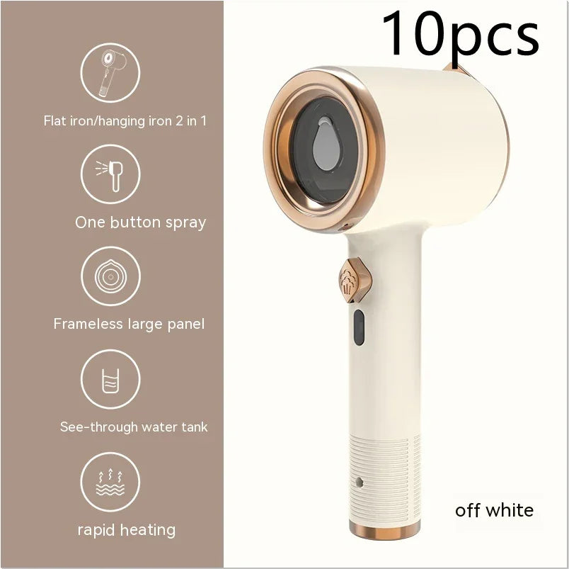 Portable Mini Titanium Panel Garment Steamer | Handheld Travel Steam Iron