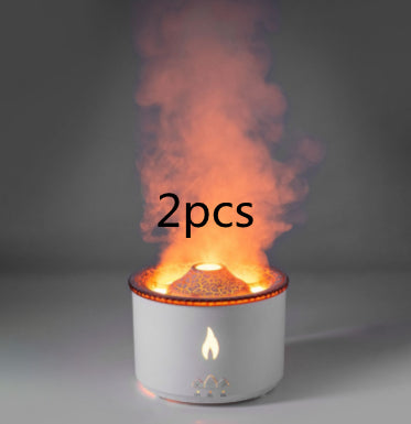 Volcano Flame & Jellyfish Mist Ultrasonic Aromatherapy Diffuser