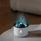 Volcano Flame & Jellyfish Mist Ultrasonic Aromatherapy Diffuser
