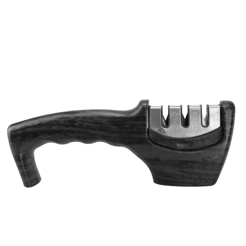 Professional 3-Stage Diamond & Tungsten Steel Kitchen Knife Sharpener