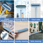 4-in-1 Multifunctional Pet Hair Remover & Window Screen Cleaning Brush