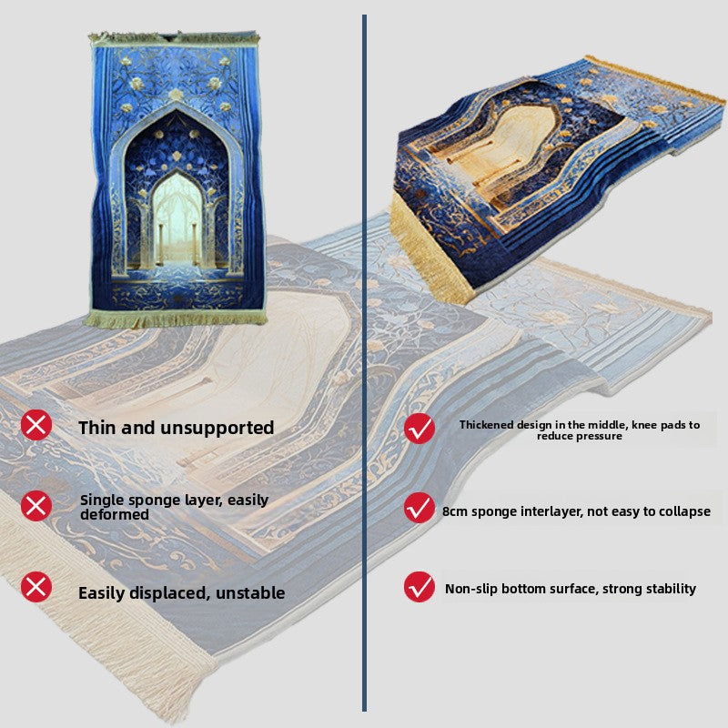 High-Density Padded Prayer Rug
