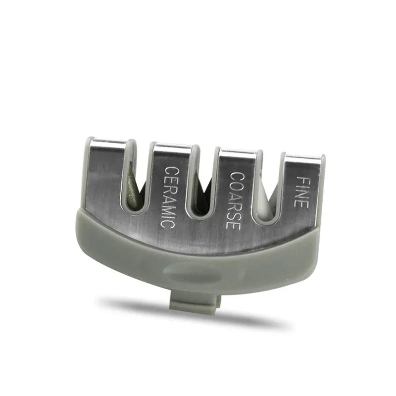 Professional 3-Stage Diamond & Tungsten Steel Kitchen Knife Sharpener