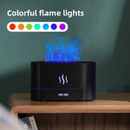Creative Flame Aromatherapy Diffuser with Humidifier