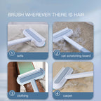 4-in-1 Multifunctional Pet Hair Remover & Window Screen Cleaning Brush