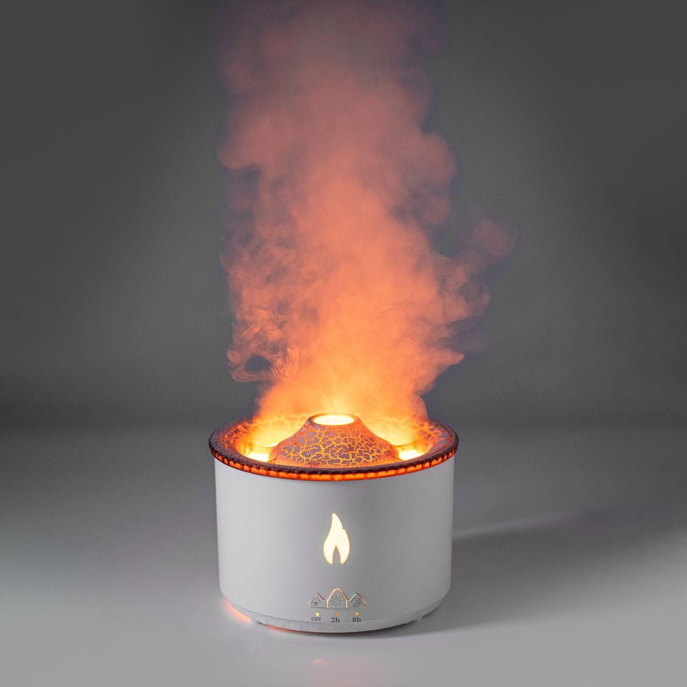 Volcano Flame & Jellyfish Mist Ultrasonic Aromatherapy Diffuser