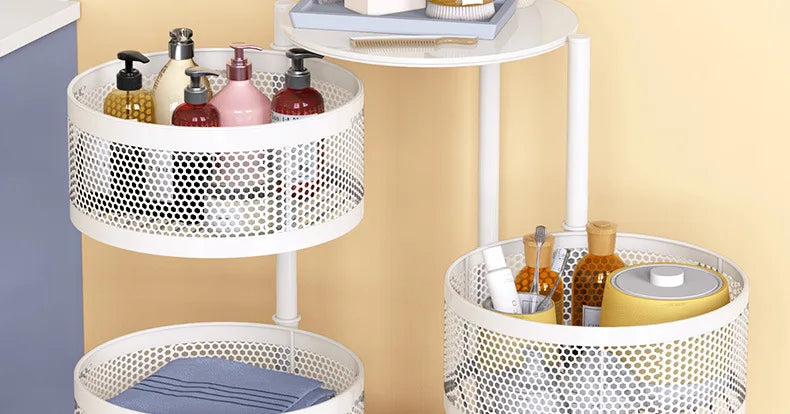Multi Layer Rotating Storage Rack