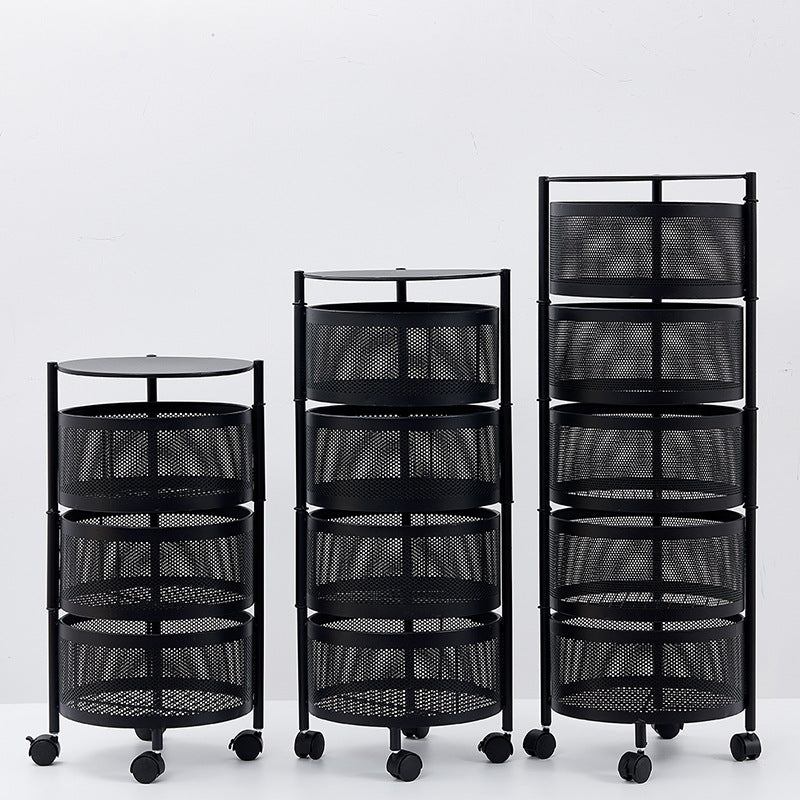 Multi Layer Rotating Storage Rack