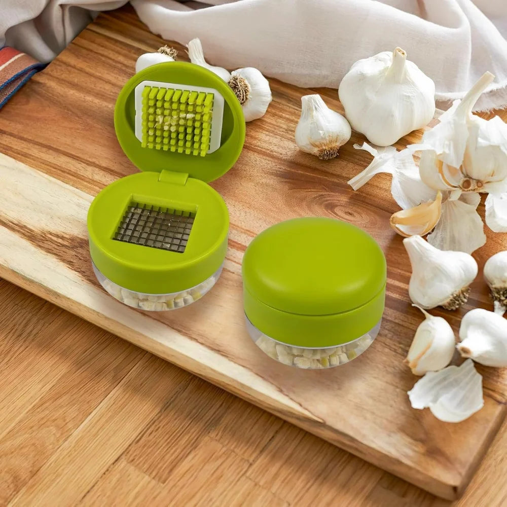 1 Manual Garlic Press & Mincer, Ginger Crusher, Kitchen Tool Vegetable Slicer, Peeler, Small Gadget, Fruit Slicer Kitchen Utensi