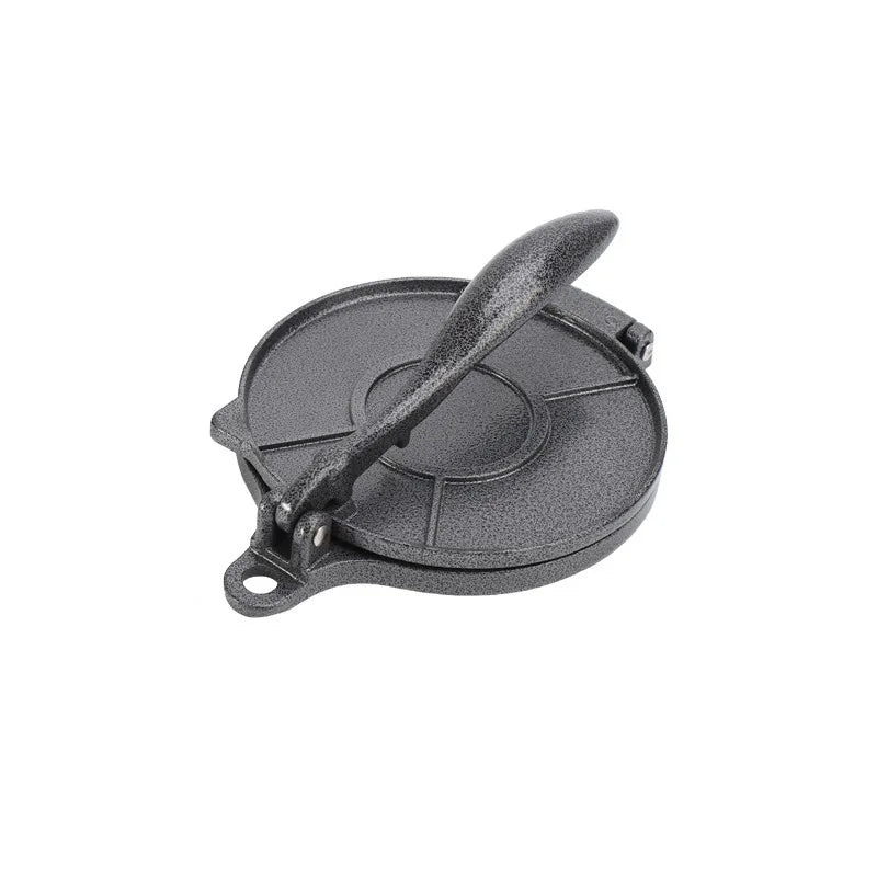 Efficient Tortilla & Dough Press – Manual 16/20cm Non-Stick Maker
