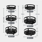 360° Rotating Spice Rack Organizer