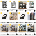 Multi Layer Rotating Storage Rack