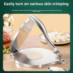 Efficient Tortilla & Dough Press – Manual 16/20cm Non-Stick Maker