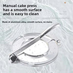 Efficient Tortilla & Dough Press – Manual 16/20cm Non-Stick Maker