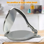 Efficient Tortilla & Dough Press – Manual 16/20cm Non-Stick Maker