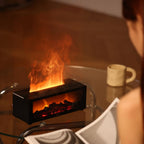 Fireplace Simulation Ultrasonic Flame Aroma Diffuser