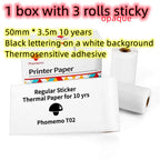 Phomemo T02 Portable Mini Inkless Thermal Printer