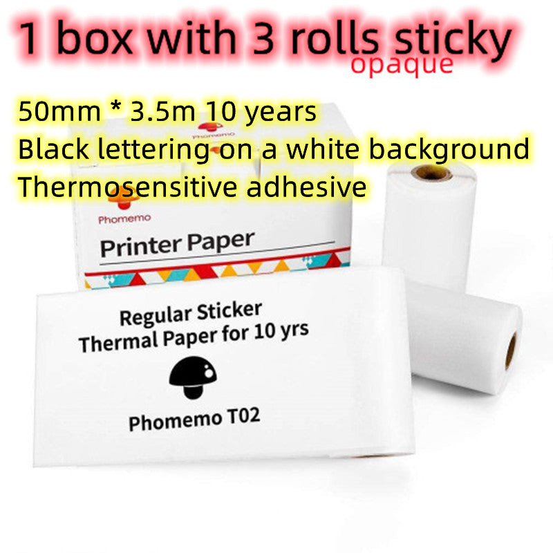 Phomemo T02 Portable Mini Inkless Thermal Printer