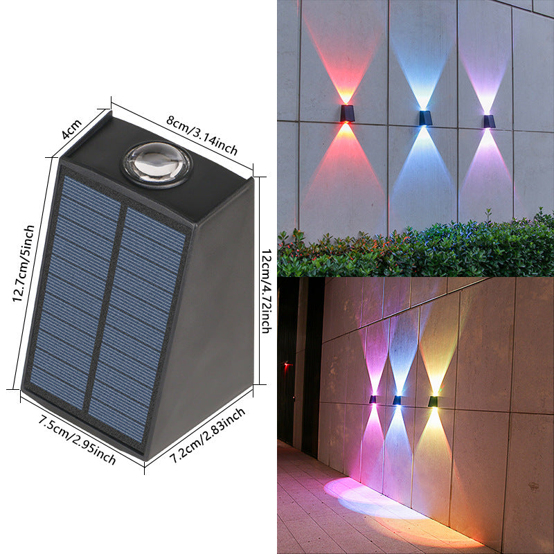 Solar Powered Outdoor Wall Light