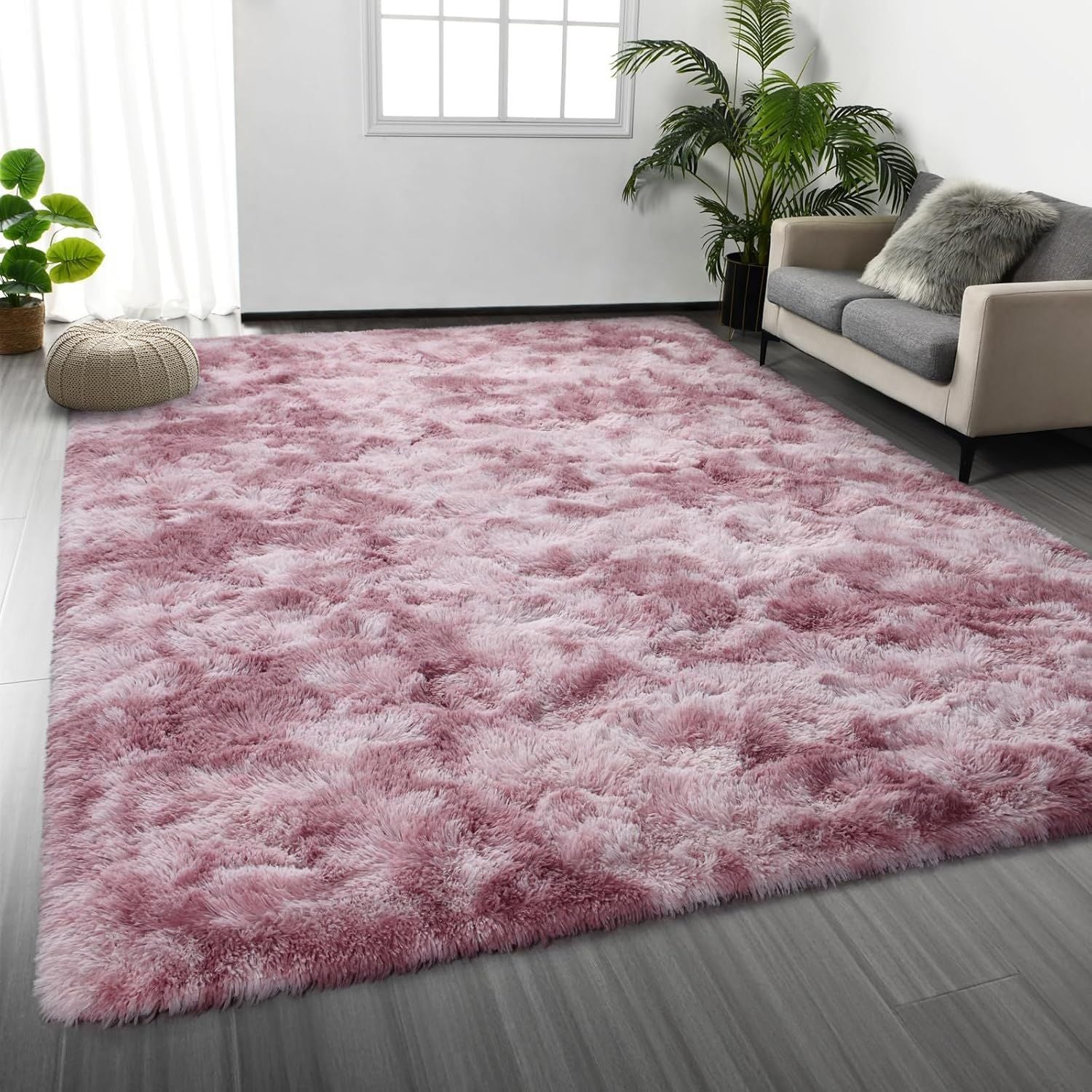 Hand-Tufted Wool & Silk Blend Luxury Rug