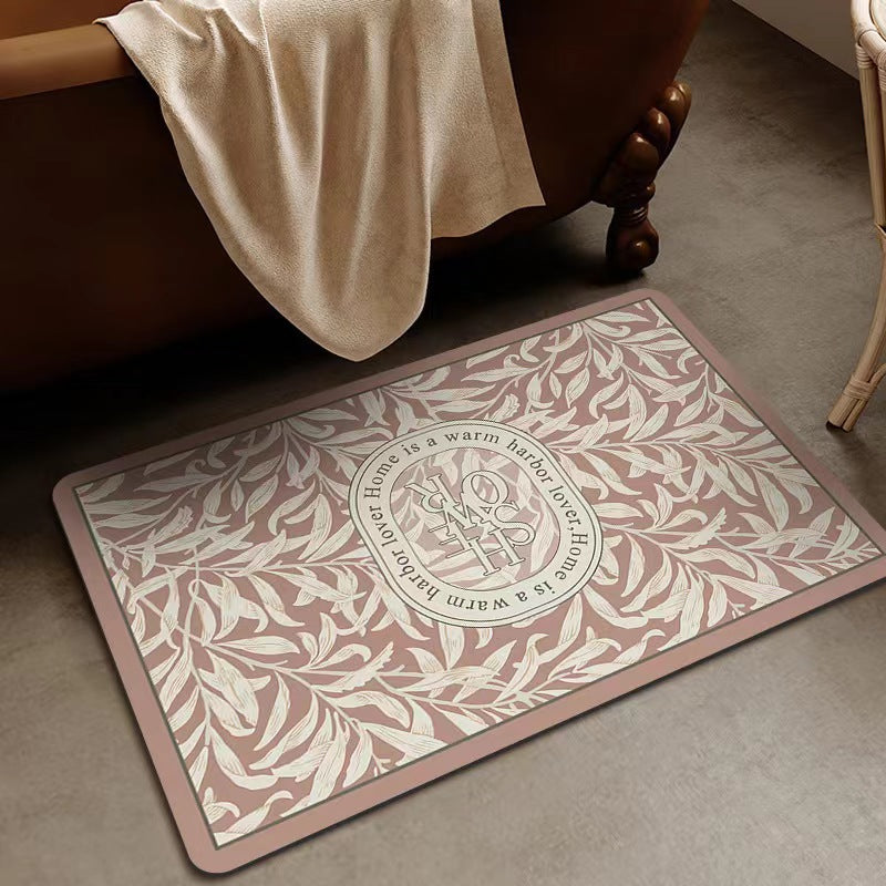 Scandinavian Retro Diatom Mud Ultra-Absorbent Bath Mat