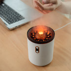 Volcano Flame & Jellyfish Mist Ultrasonic Aromatherapy Diffuser
