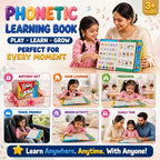 Electronic Interactive Phonetic & Musical Study Book for Children