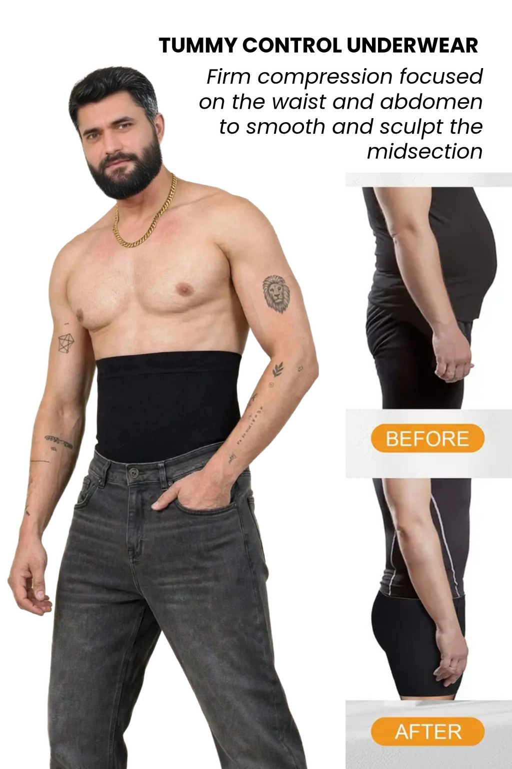 Compression Body Shaper Shorts