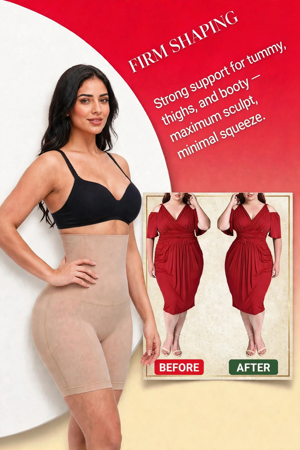 Compression Body Shaper Shorts